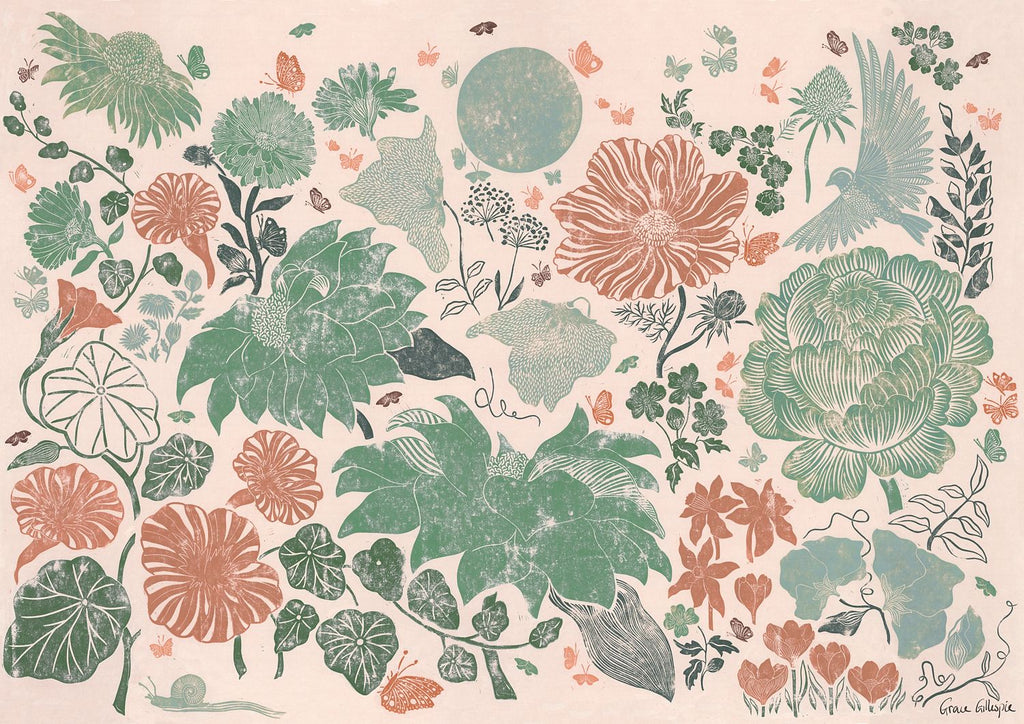 Garden Tapestry in Spring