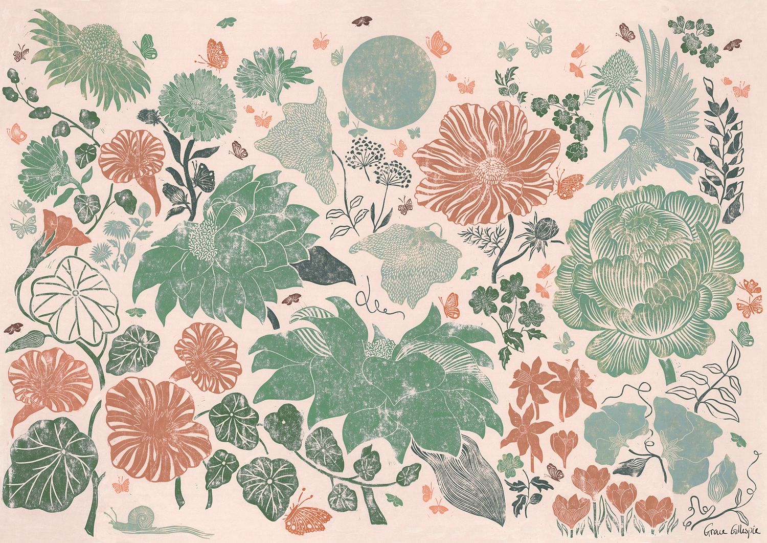 Garden Tapestry in Spring