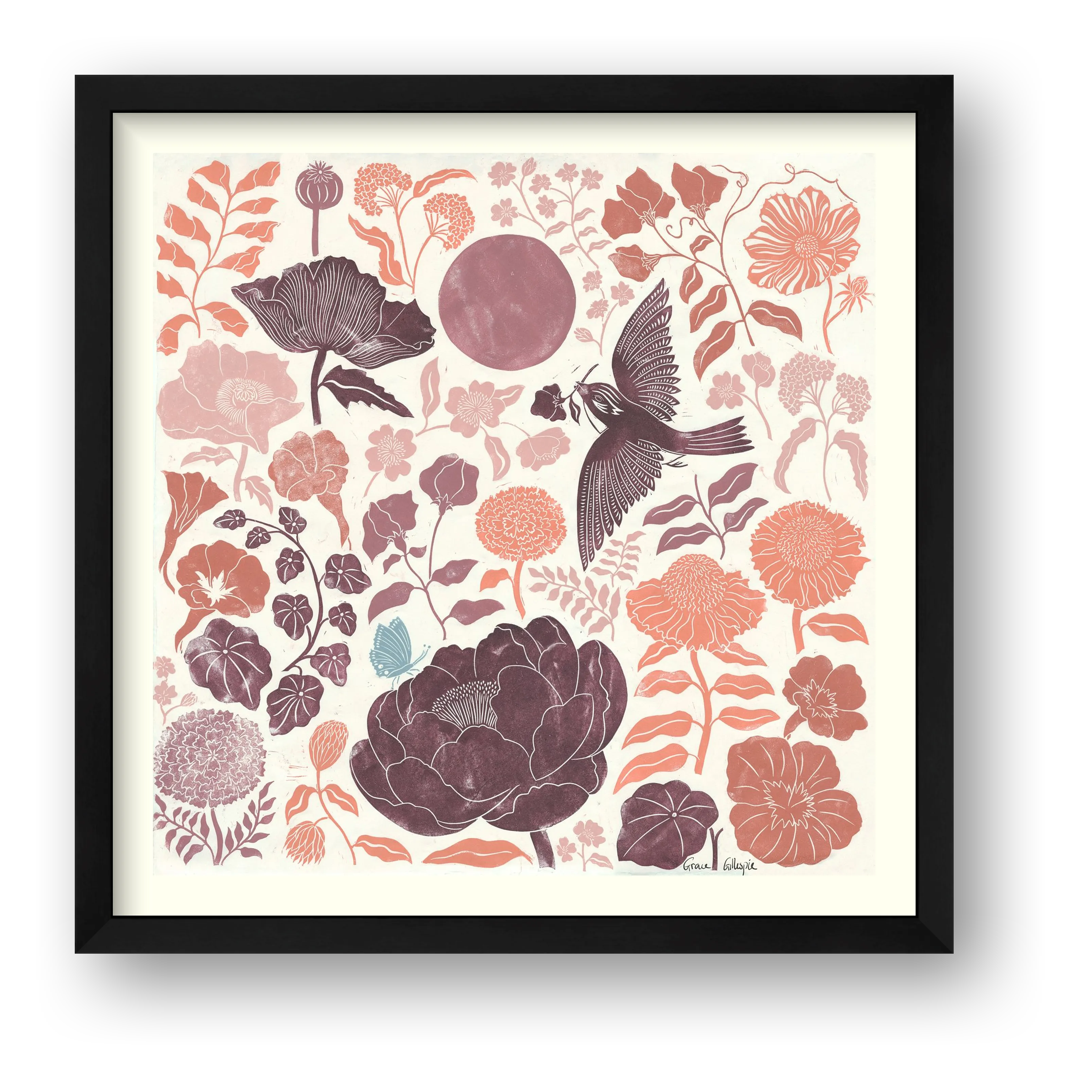 The Summer Garden — framed